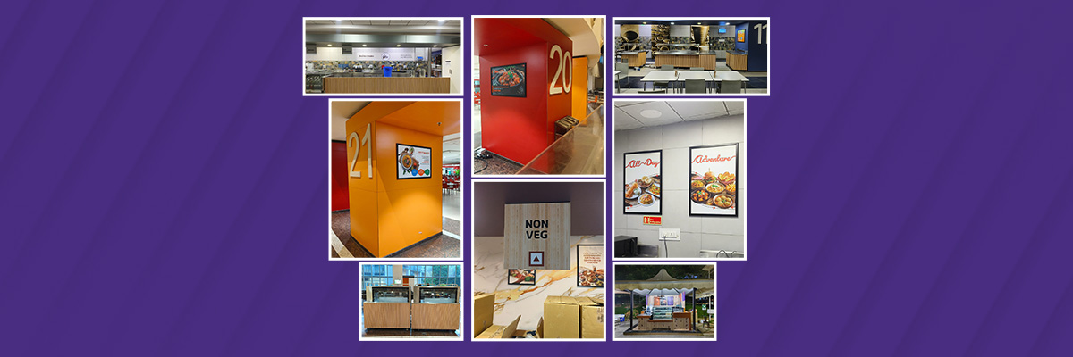 Sodexo's Cafeteria Branding at CISCO — Workplace Branding by Rishiraj Media